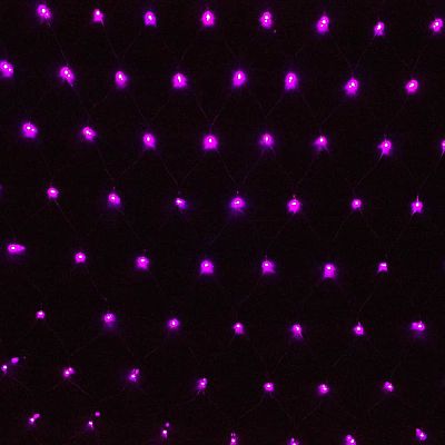 Светодиодная гирлянда сетка 2х1,5 м Розовый 20163027 Светодиодная гирлянда сетка 2х1,5 м Розовый 20163027
