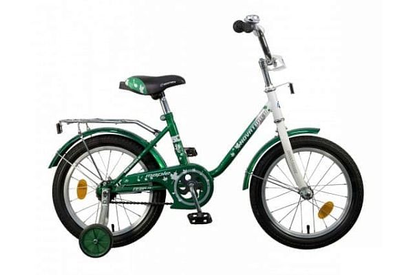 Велосипед детский  Novatrack MAPLE 16"  зеленый 164MAPLE.GR9 