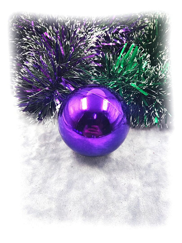 													Набор шаров 8 см 18 шт фиолетовый MAS86-8PUR фото 7