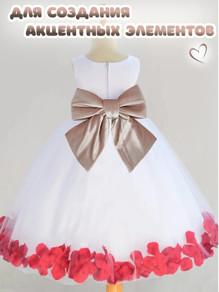 Бант 35х40 пудровый 1шт С-81ROSEBEIGE фото 3 Бант 35х40 пудровый 1шт С-81ROSEBEIGE фото 3