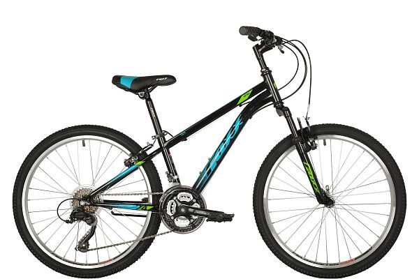 Велосипед горный Foxx Aztec 24" 12" 18 ск. черный 24SHV.AZTEC.12BK2 2022