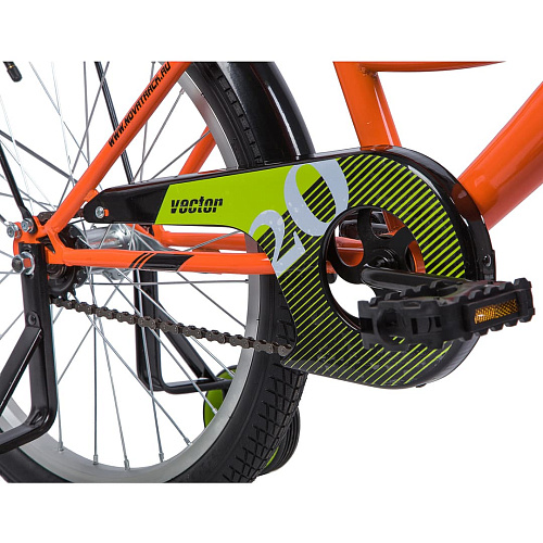 													Велосипед детский  Novatrack VECTOR 20" 11,5" оранжевый 203VECTOR.OR9  фото 5