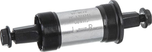 Каретка VP BC73, 68 мм, 115 мм мм, пром. подшипник, под квадрат, сталь, Х73968