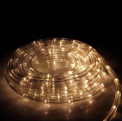 Дюралайт  LED 10 м d=1 см Белый теплый K130-4F Дюралайт  LED 10 м d=1 см Белый теплый K130-4F