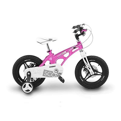 Велосипед детский  Maxiscoo Cosmic Делюкс 18" 10,5" розовый перламутр  