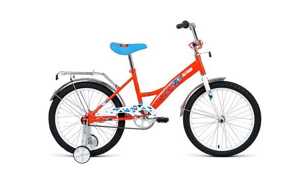 Велосипед детский  ALTAIR Kids 20" 13" белый/оранжевый  2019
