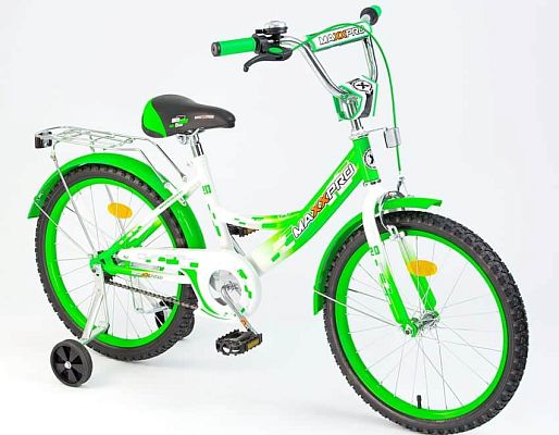 Велосипед детский MAXXPRO MAXXPRO-N20-1 20"  бело-зеленый Z20201(17) 