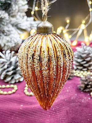 Шар арабский песок 7x16 см, стекло Merry Green MG24238