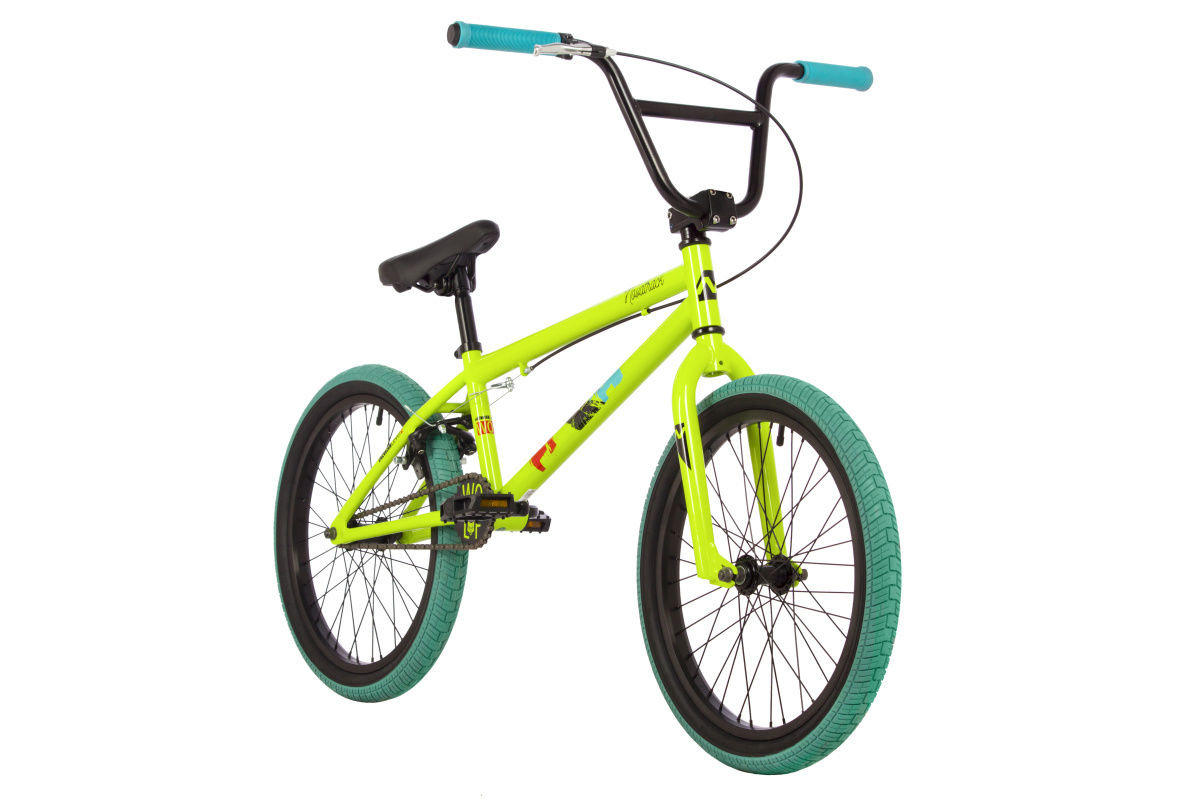Велосипед BMX Novatrack WOLF 20" 21" зеленый 20BMX.WOLF.GN23 2023 фото 7 Велосипед BMX Novatrack WOLF 20" 21" зеленый 20BMX.WOLF.GN23 2023 фото 7
