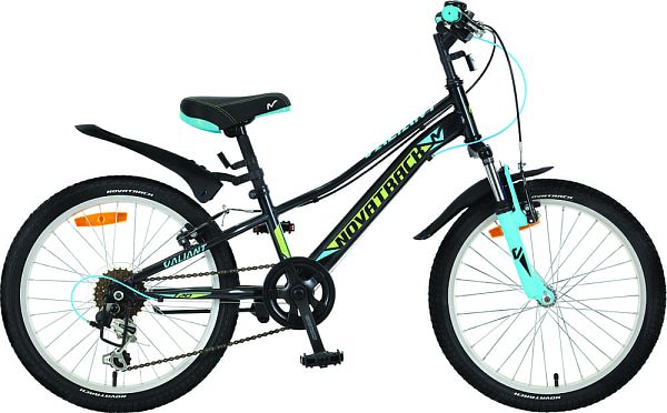 Велосипед горный Novatrack VALIANT 20"  6 ск. черный 20SH6V.VALIANT.BK8 
