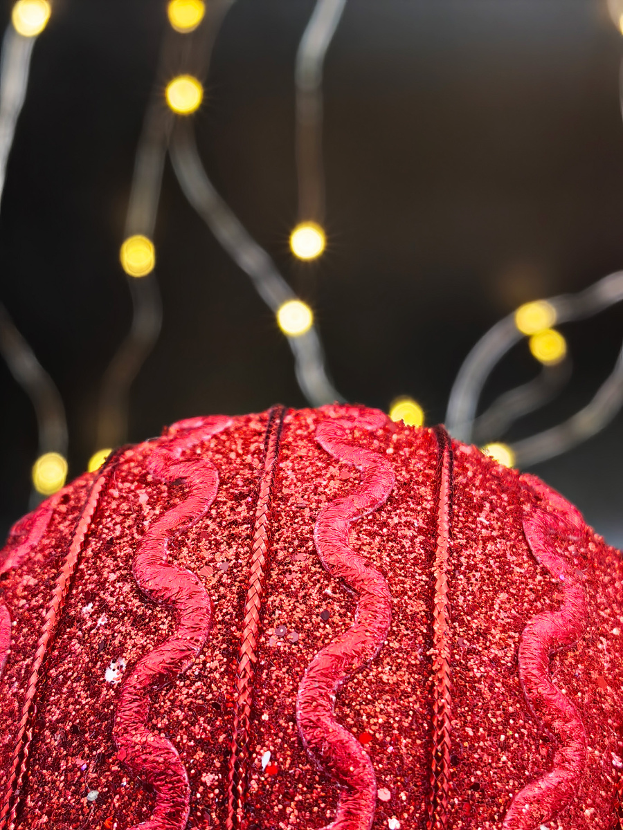 Набор шаров 8 см 3 шт красный 9920386 фото 3 Набор шаров 8 см 3 шт красный 9920386 фото 3