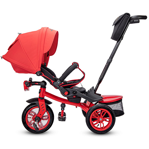 Детский трехколесный велосипед с ручкой LAMBORGHINI L5R красный L5R фото 5 Детский трехколесный велосипед с ручкой LAMBORGHINI L5R красный L5R фото 5