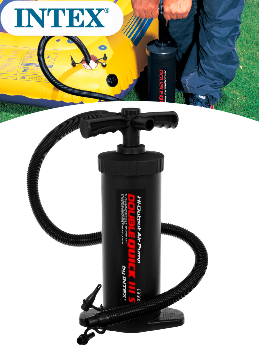 Насос ручной 37 см. INTEX 68605 фото 3 Насос ручной 37 см. INTEX 68605 фото 3