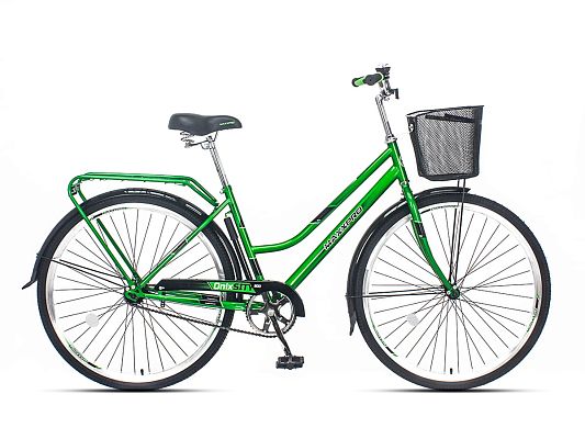 Велосипед городской MAXXPRO ONIX 28"/700c 18" 1 ск. зеленый-черный 800-5 2022