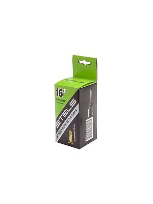 Велокамера STELS 16"x1.95/2.125 (50-305 - 57-305) 760005 автониппель (AV, Schrader) 35 мм прямой, 76