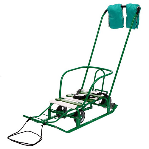 Санки с набором аксессуаров детские Тимка 5УН зеленый 9441486/Т5УН/З фото 9 Санки с набором аксессуаров детские Тимка 5УН зеленый 9441486/Т5УН/З фото 9