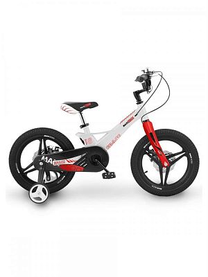 Велосипед детский  Maxiscoo Space Делюкс 18" 10,5" белый матовый  