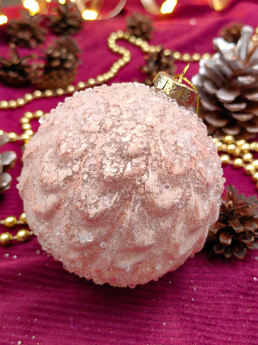 Шар млечный путь 10 см, стекло Merry Green MG24176 фото 2 Шар млечный путь 10 см, стекло Merry Green MG24176 фото 2