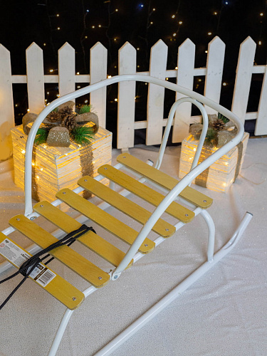 													Санки детские Ветерок 1 белый 9234874/В1/Б фото 3