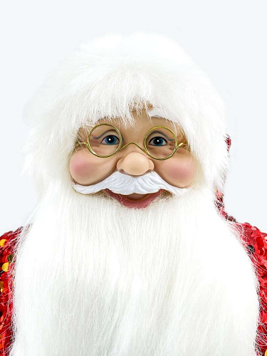 													Дед Мороз  45 см красный, золотой S1059-18 фото 2