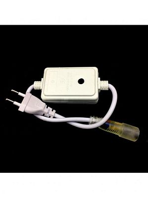 Кабель питания подключение до 50 м неона LED  белый К130-841 Кабель питания подключение до 50 м неона LED  белый К130-841