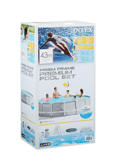 Бассейн каркасный Intex Prism Frame 427x107 см, арт. 26720 фото 9 Бассейн каркасный Intex Prism Frame 427x107 см, арт. 26720 фото 9