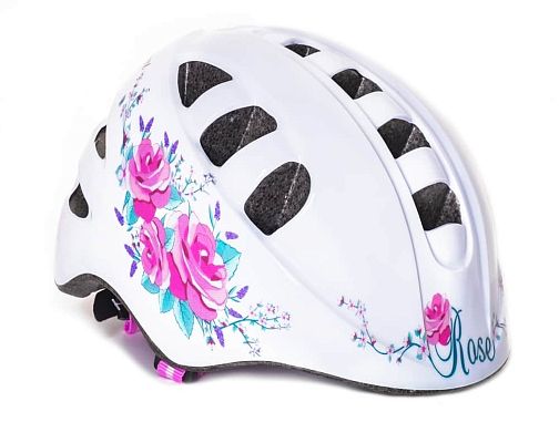 Шлем Vinca sport Роза S белый VSH 8 Rose (S)