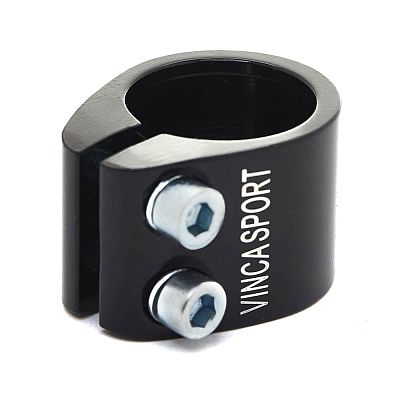 Хомут подседельный Vinca sport VC 11-2 , 34.9 мм, , черный VC 11-2 (34.9) black Хомут подседельный Vinca sport VC 11-2 , 34.9 мм, , черный VC 11-2 (34.9) black