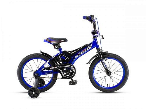 													Велосипед детский JetSet  16"  сине-черный JS-N1603  фото 2
