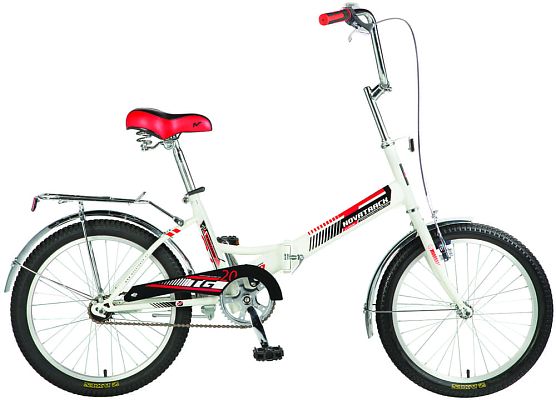 Велосипед городской складной Novatrack  20"  1 ск. белый 20FTG301V.WT7 