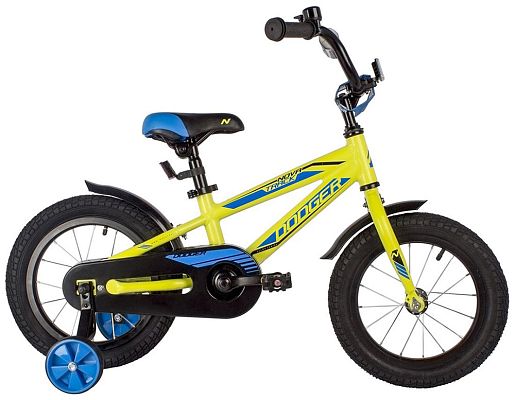 Велосипед детский  Novatrack DODGER 14" 8,5" зеленый 145ADODGER.GN22 2022