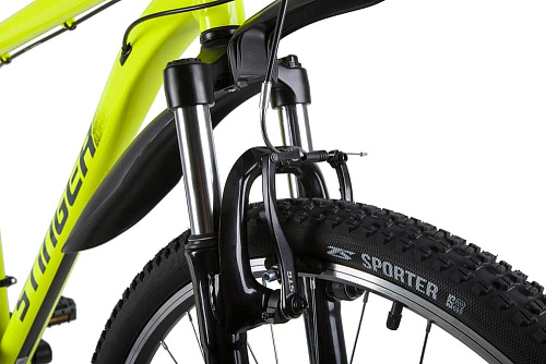 													Велосипед горный Stinger ELEMENT STD 27.5" 20"  ск. зеленый 27AHV.ELEMSTD.20GN0 2020 фото 4