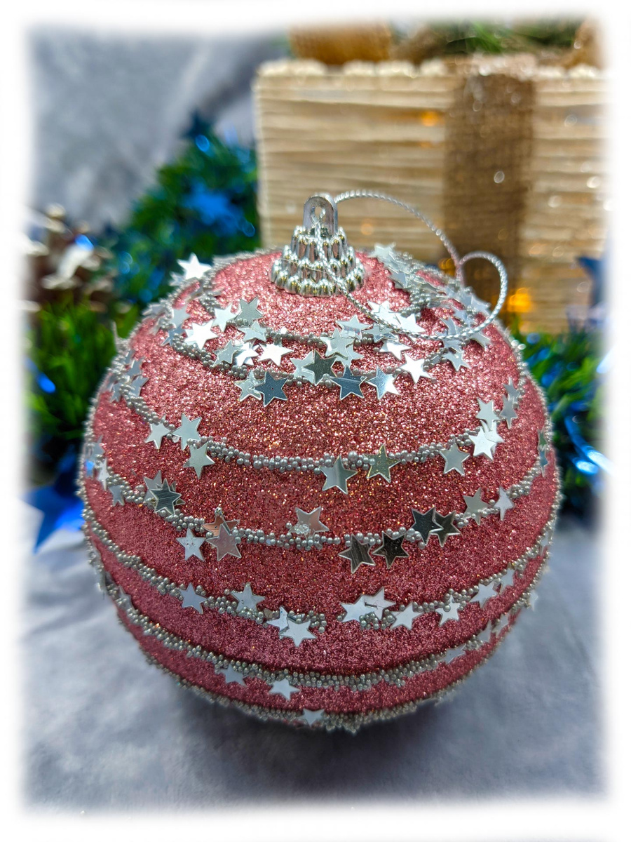 Набор шаров 10 см 2 шт розовый 9920395 фото 2 Набор шаров 10 см 2 шт розовый 9920395 фото 2