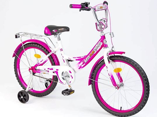 Велосипед детский MAXXPRO MAXXPRO-N20-1 20"  бело-розовый Z20203(17) 