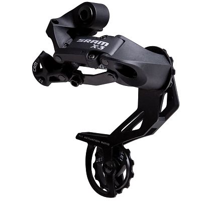 Переключатель задний SRAM X3, 7/8 скоростей, на адаптер (петух), длинная, 43T  Х95963