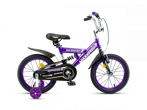 													Велосипед детский MAXXPRO SENSOR XS 16"  сиренево-белый Y1610-5  фото 2