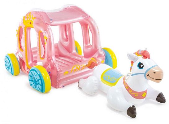 Игровой центр "Карета принцессы" (145х135х104см) 56514 