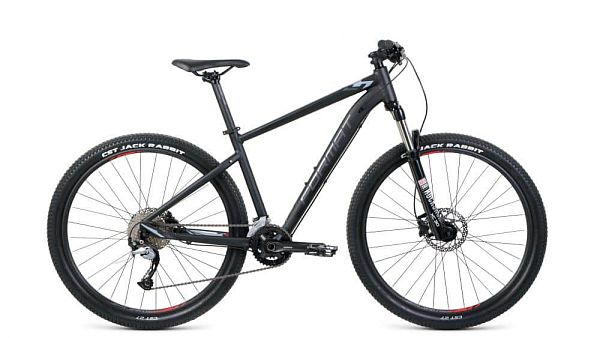 Велосипед горный FORMAT 1411 27.5" L 18 (2x9) ск. черный матовый 1411 2020 Велосипед горный FORMAT 1411 27.5" L 18 (2x9) ск. черный матовый 1411 2020
