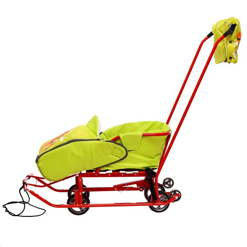 Санки с набором аксессуаров детские Тимка 5УН алый 9441485/Т5УН/АЛ фото 2 Санки с набором аксессуаров детские Тимка 5УН алый 9441485/Т5УН/АЛ фото 2