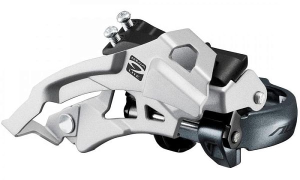 Переключатель передний Shimano , тяга универсальная, хомут нижний 34.9 мм, 18T, сталь, алюминий 3101