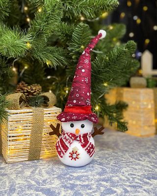 Снеговик  см красный VV-01Red