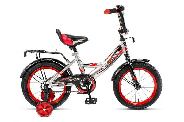 Велосипед детский MAXXPRO SPORT 14"  бело-красный SPORT-14-3 (19) 