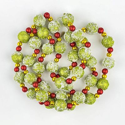 Бусы зеленый  см tt-038g-X Бусы зеленый  см tt-038g-X