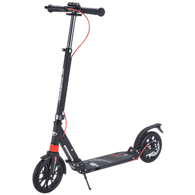 Самокат Городской складной Tech Team CITY SCOOTER disk brake черный 2021 г. 980005