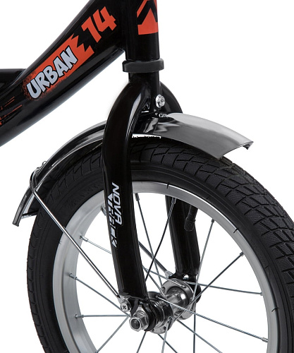 													Велосипед детский  Novatrack URBAN 14" 9" черный 143URBAN.BK20 2020 фото 3