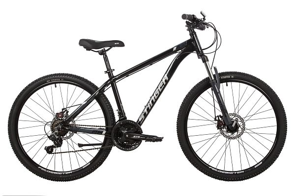 Велосипед горный Stinger ELEMENT STD 26" 16" 21 ск. черный 26AHD.ELEMSTD.16BK2 2022