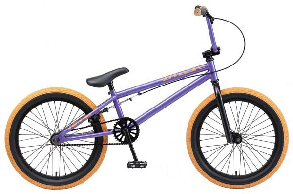 Велосипед BMX  Tech Team MACK 20" 21" фиолетовый 6600030 2021