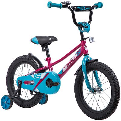 Велосипед детский  Novatrack VALIANT 16" 9,5" красный 163VALIANT.RD9 2019