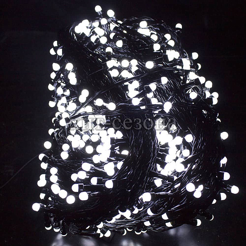 													 100 м, белый холодный 1000 LED, , провод , 2018510