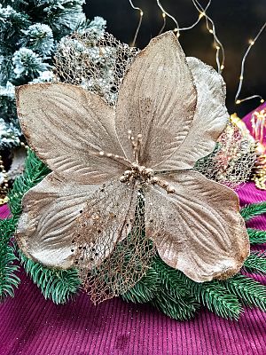 Цветок шампань d 28 см Р-7547